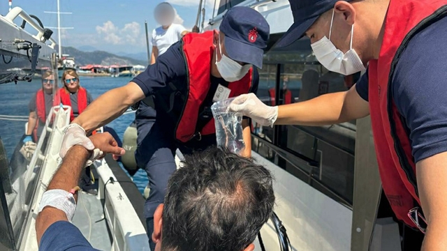 Teknelerde yaralanan ve rahatsızlanan iki vatandaş tıbbi tahliye
