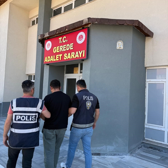 Bolu'da şantiyeden 2,5 milyon liralık malzeme çalan şüpheli tutuklandı