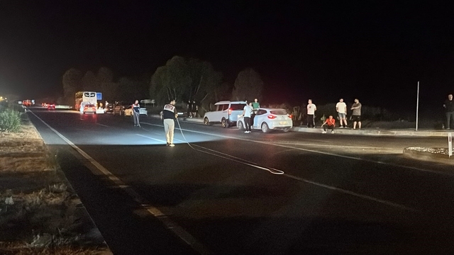 Alanya'da yolun karşısına geçerken yolcu otobüsünün çarptığı yaşlı adam hayatını kaybetti