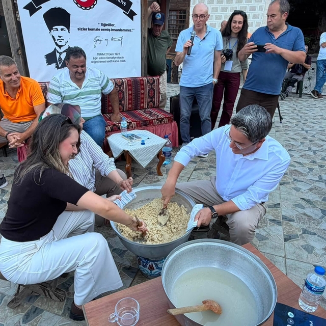 Kemaliye Helvası deneyim atölyesinde tanıtıldı
