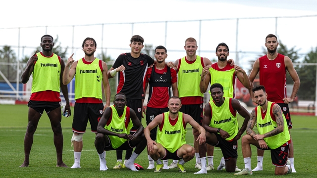 Samsunspor, yeni sezon hazırlıklarını sürdürdü