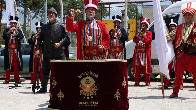 HBB Mehteranı, "Ecdadın İzinde" programıyla Yayladağı'nda vatandaşlarla buluştu