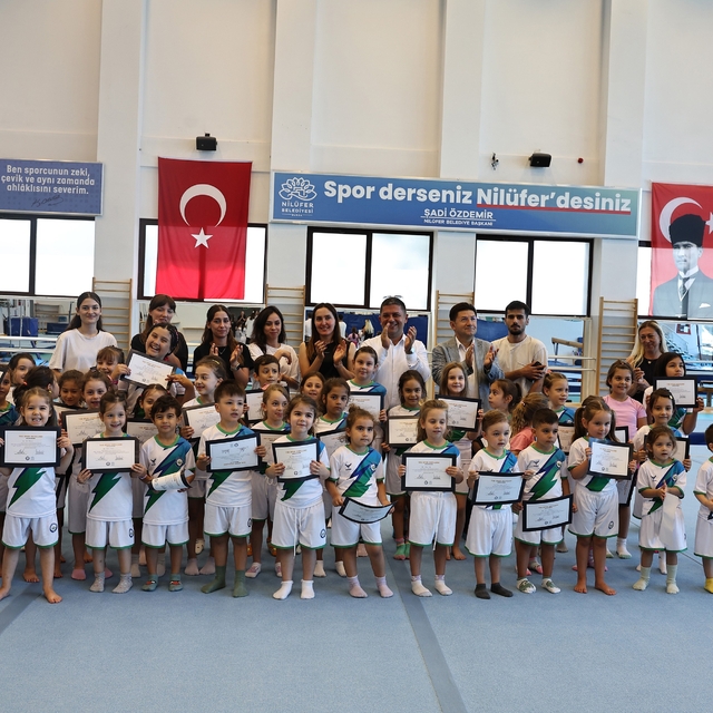 Yaz Spor Okulları'nda ilk dönem tamamlandı