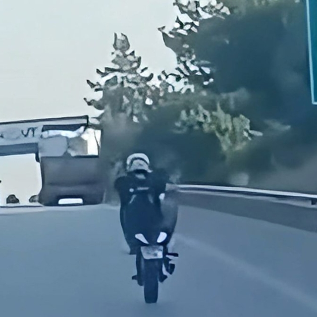 Mersin'de tek teker şov pahalıya patladı: 46 bin TL ceza kesildi