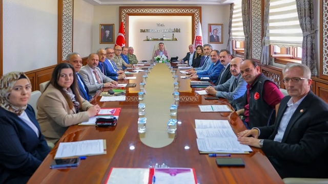 Bayburt'ta 15 Temmuz hazırlıkları toplantıda ele alındı