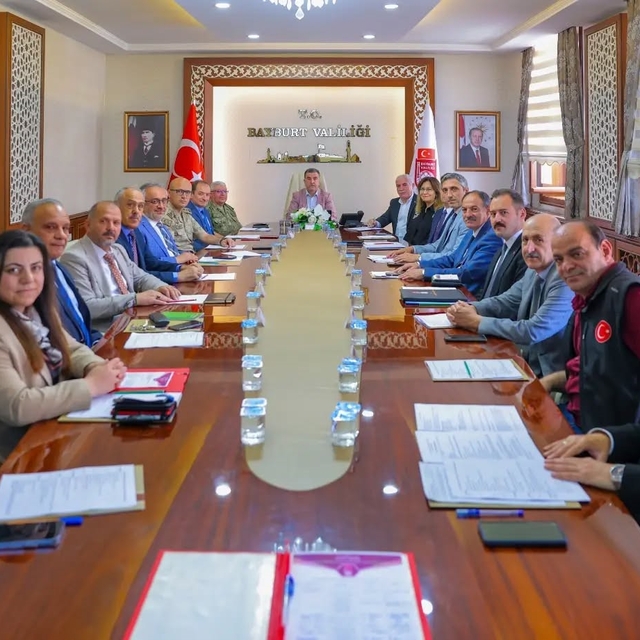 Bayburt'ta 15 Temmuz hazırlıkları toplantıda ele alındı