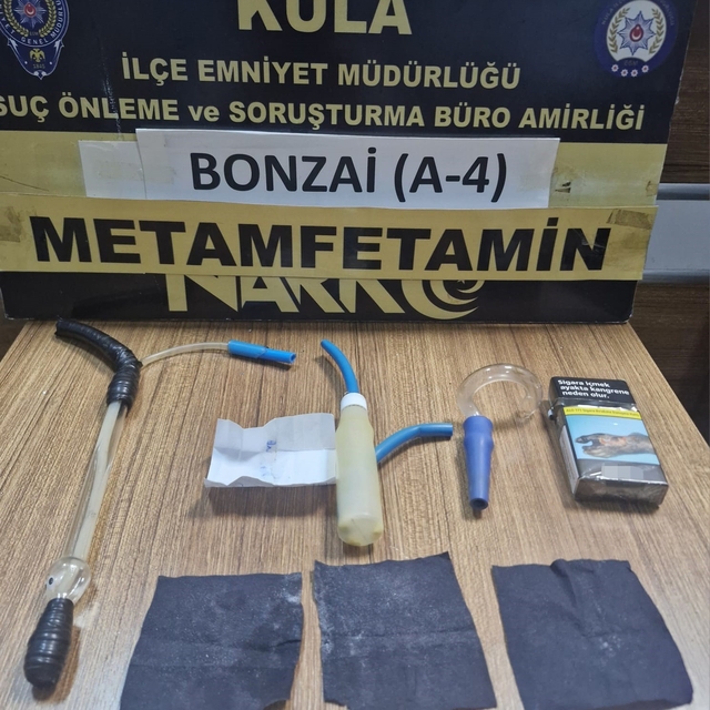 Kula'da uyuşturucu operasyonu: 1 kişi tutuklandı