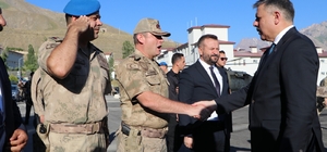 İçişleri Bakanı Mustafa Çiftçi, Hakkari'de