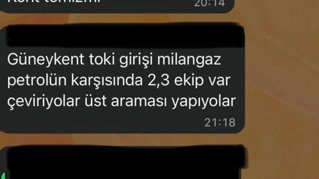 Kırşehir'de asayiş uygulama noktalarını paylaşan Whatsapp gruplarına operasyon: 12 gözaltı