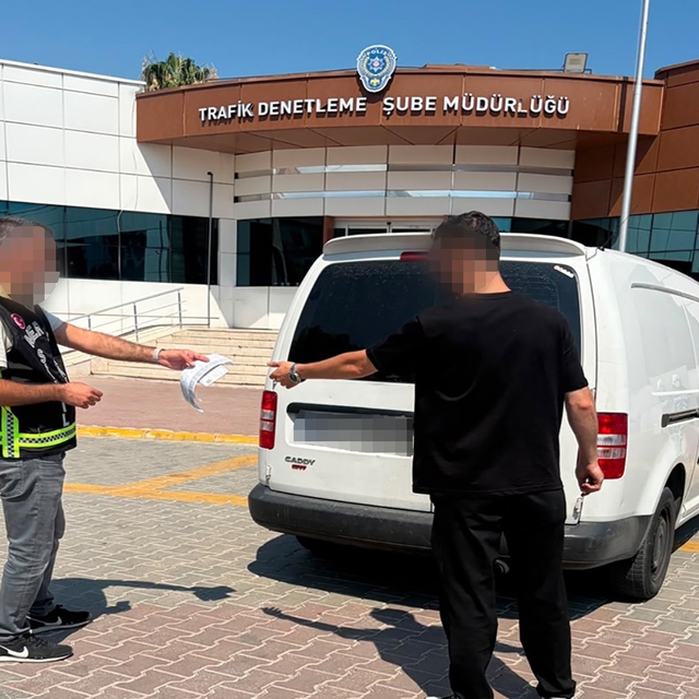 Mersin'de trafikte kavga eden iki sürücüye 362 bin lira ceza