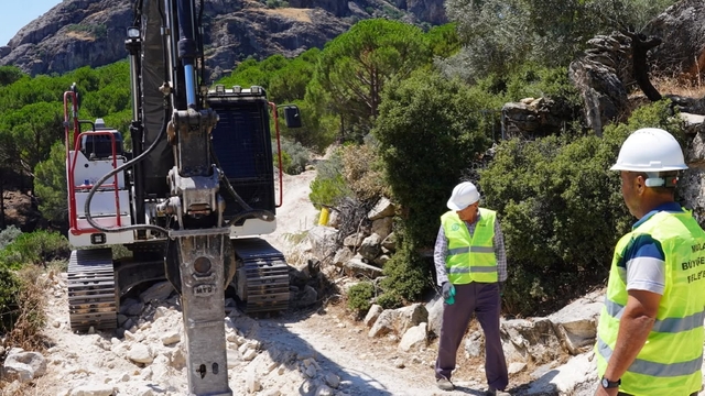 Milas'ta 75 yıllık içme suyu altyapısı yenileniyor