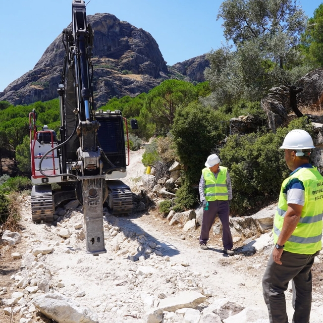 Milas'ta 75 yıllık içme suyu altyapısı yenileniyor