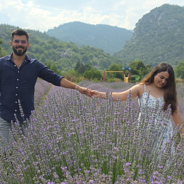 Adana'nın lavanta bahçeleri çekim platosuna dönüştü