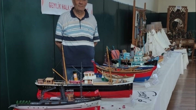El emeğiyle tarihe yolculuk; Savaş gemilerini birebir ölçekle üretiyor
Gemlik'in adını aldığı denizcilik kültürü unutulmasın diye mücadele ediyor
