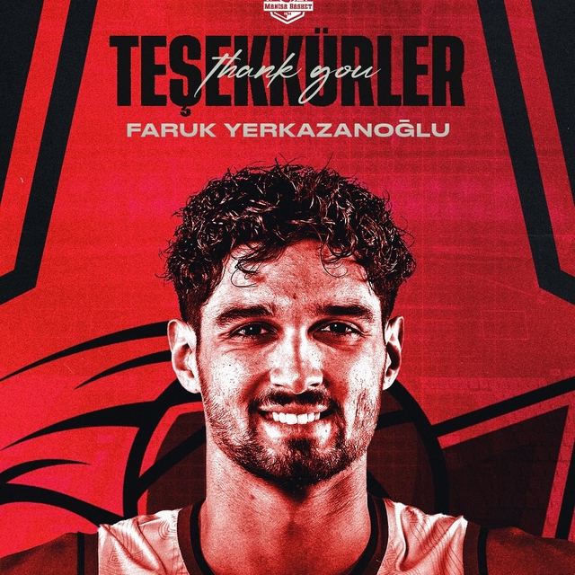 Manisa Basket'ten iki oyuncuya teşekkür