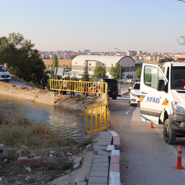 Kanalında akıntıya kapılan 2 çocuğu itfaiye ve AFAD kurtardı