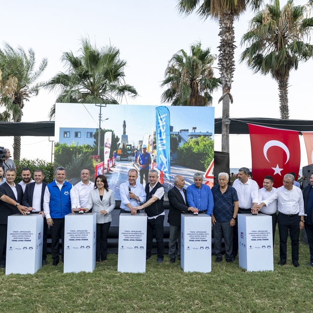 MESKİ'nin 1,17 milyar liralık dev altyapı yatırımının temeli atıldı
