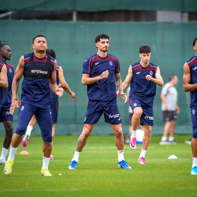 Trabzonspor'da yeni sezon hazırlıkları sürüyor