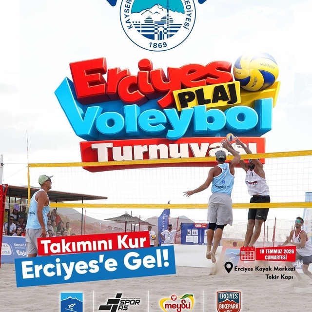 Erciyes, voleybol tutkunlarını buluşturacak