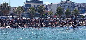 Samsun'da denizde boğulma tehlikesi geçiren kişi hastaneye kaldırıldı: Duru...