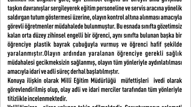 Elazığ'da şiddet uygulanan rehabilitasyon merkezine adli ve idari soruşturma başlatıldı