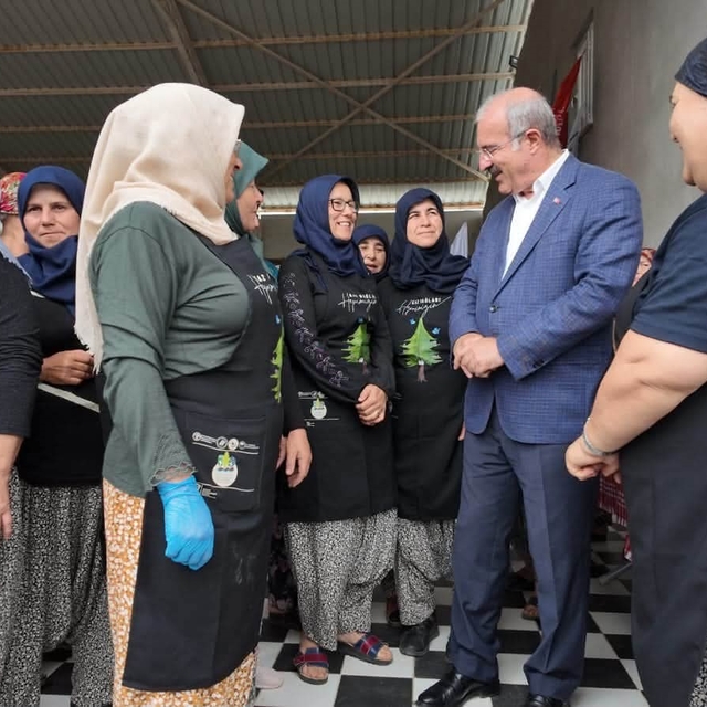 Çanakkale'nin 53 yıllık Pıtıreli Köyü Tarımsal Kalkınma Kooperatifine ziyar...