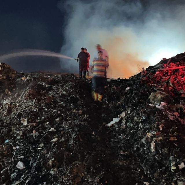 Gaziantep'te kağıt fabrikasındaki yangın kontrol altına alındı