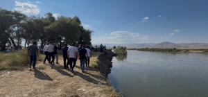 Murat Nehri'nde kaybolan Berat, dron ve İHA ile aranıyor