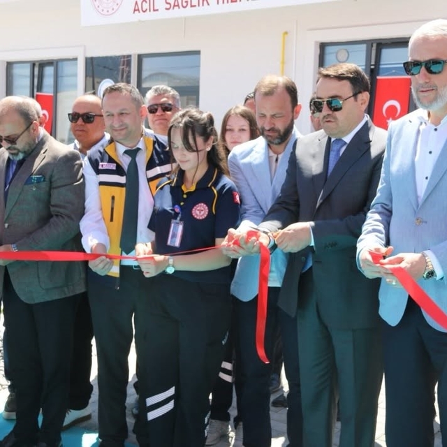 Kütahya OSB'nin destekleriyle yapılan 112 Acil Sağlık Hizmetleri İstasyonu...