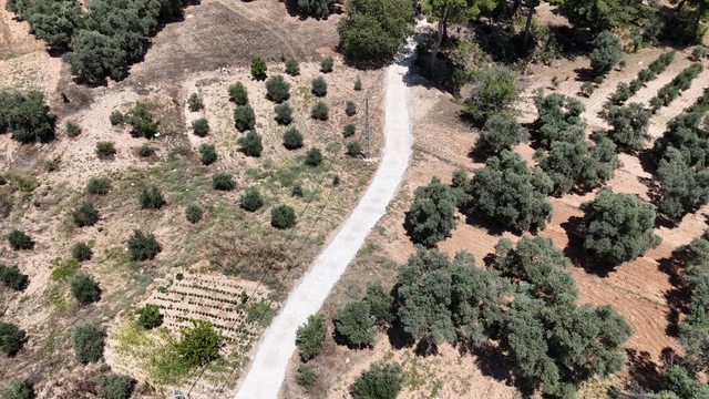 Bozdoğan Güvenir'de yol çalışması tamamlandı