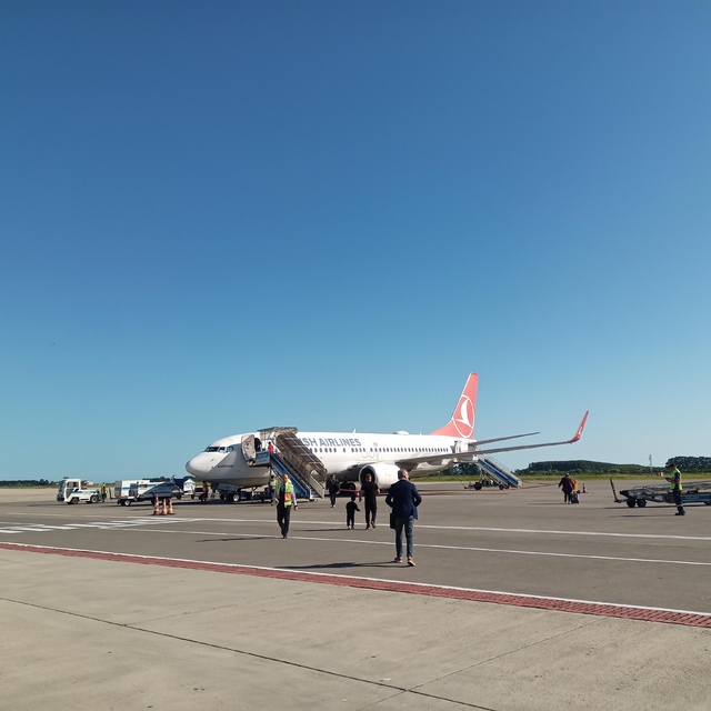 Samsun Çarşamba Havalimanı'nın 6 aylık yolcu sayısı 788 bini aştı
