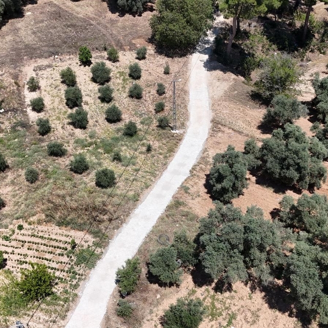Bozdoğan Güvenir'de yol çalışması tamamlandı