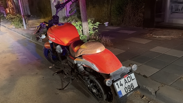 Bolu'da otomobille çarpışan motosikletli yaralandı