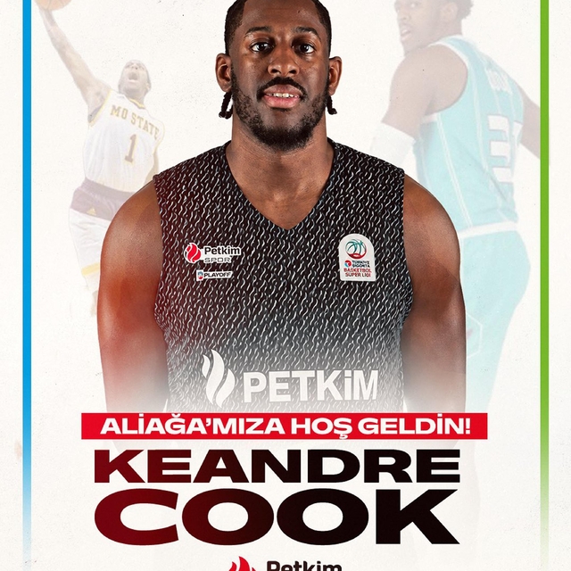 Petkimspor oyun kurucu Keandre Cook'u aldı