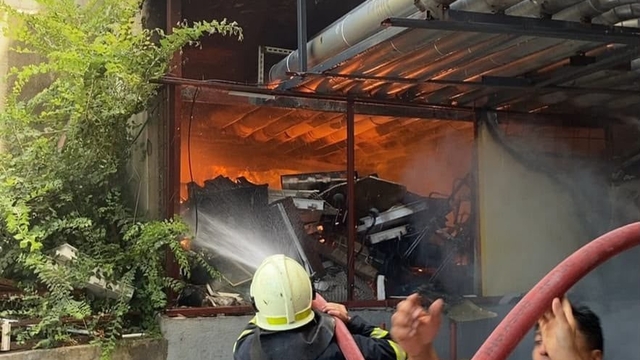 Muğla'da hastanede yangın paniği