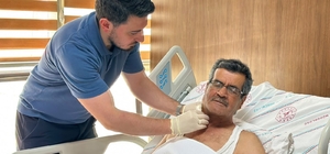 Siirt'te felç riski taşıyan hasta başarılı şah damarı ameliyatıyla sağlığın...