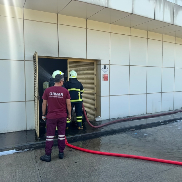 Ortaca'daki hastanede çıkan yangın kontrol altına alındı