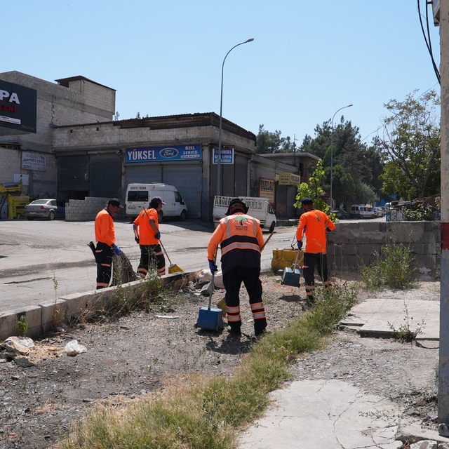 Şehitkamil'den KÜSGET'te kapsamlı temizlik seferberliği