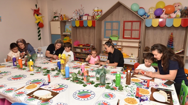 Kepez'de minik eller sanatla buluşuyor