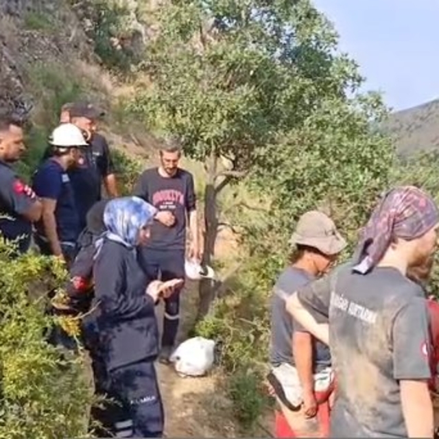 Mağarada bulunan cesedi, yoğun metan gazından dolayı çıkarılamadı