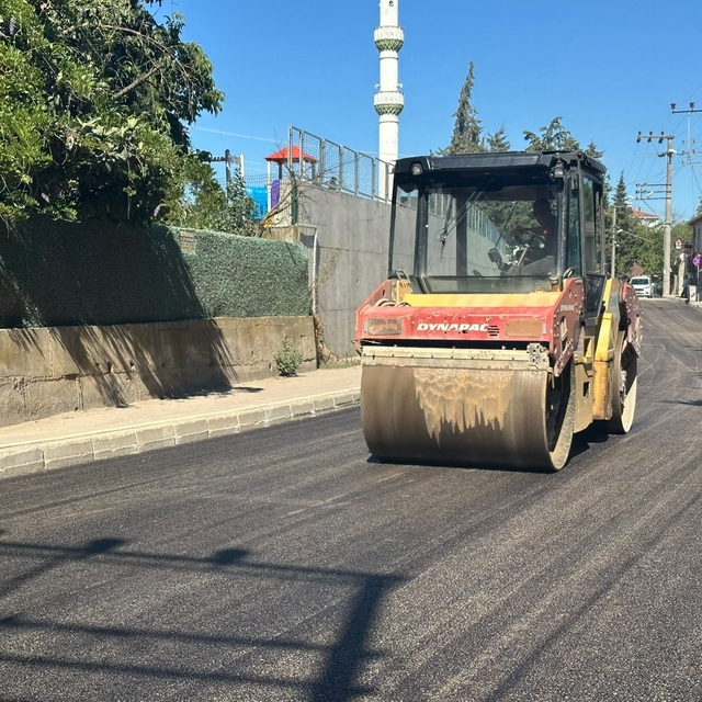 Pelitli Mahallesi Atatürk Caddesi asfaltlandı