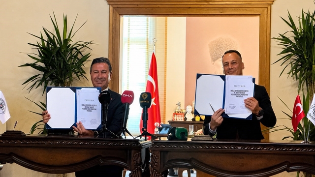 Muğla Büyükşehir ve MUSKİ personeline rekor promosyon: "Ziraat Bankası ile 100 bin TL'lik imza"