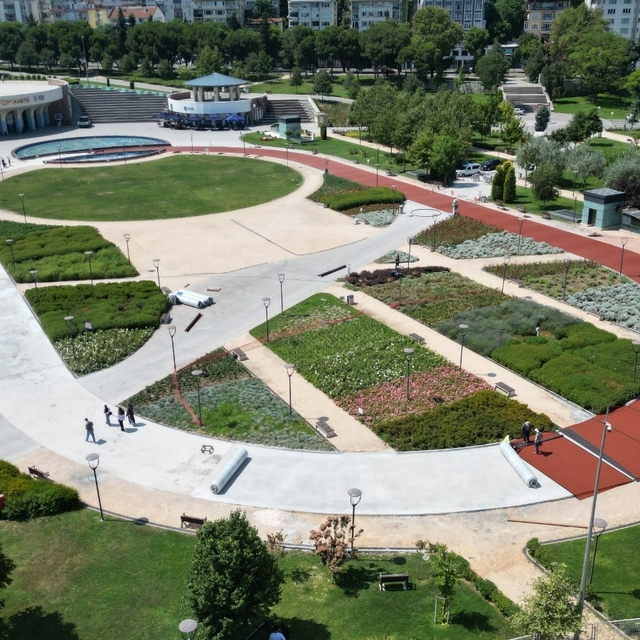 Büyükşehir'den Millet Bahçesi'ne estetik dokunuş