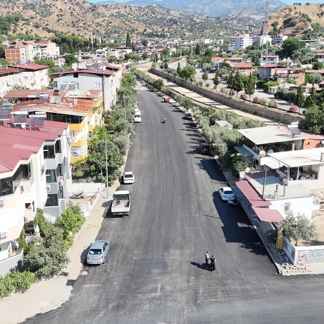 Nazilli Aydoğdu Mahallesi'nde sıcak asfalt yatırımı