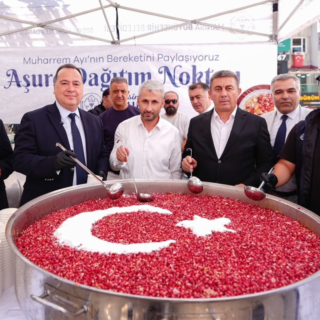 Manisa'da çölyak hastalarına glütensiz aşure ikramı