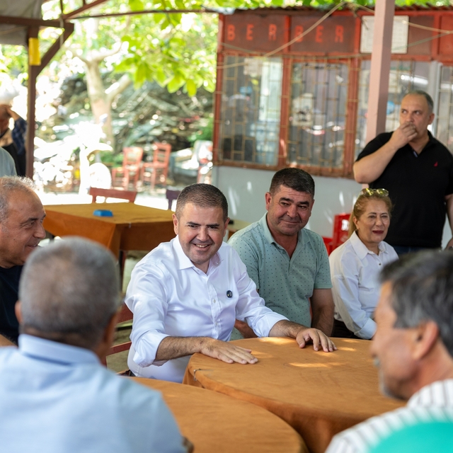 Mezitli'de kırsal mahallelere hizmet mesaisi