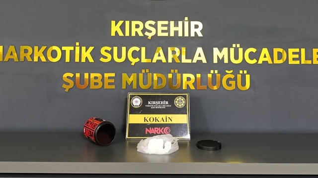 Kırşehir'de uyuşturucu operasyonu