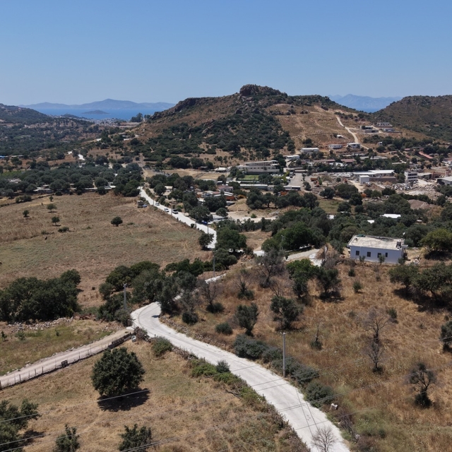 Bodrum'da 125 bin metrekarelik beton yol ve parke çalışması