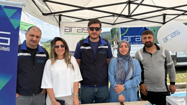 Aras EDAŞ, Ardahan Bisiklet Festivali'nde yerini aldı