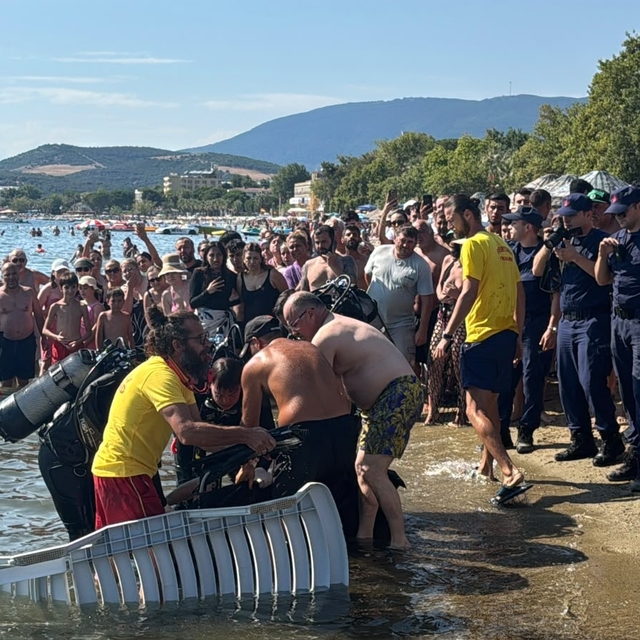 Balıkesir'de denizde erkek cesedi bulundu